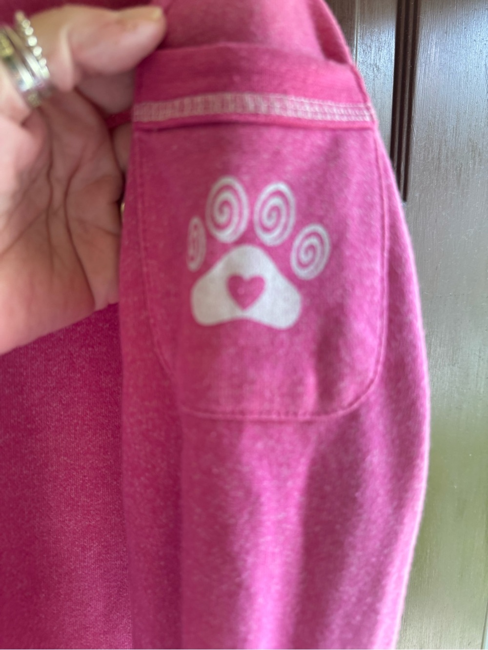 Artisans Pink Long Sleeve V Neck Shirt Size XL - Picture 3 of 5